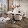 Dining table Ceramo Centro oval 215cm