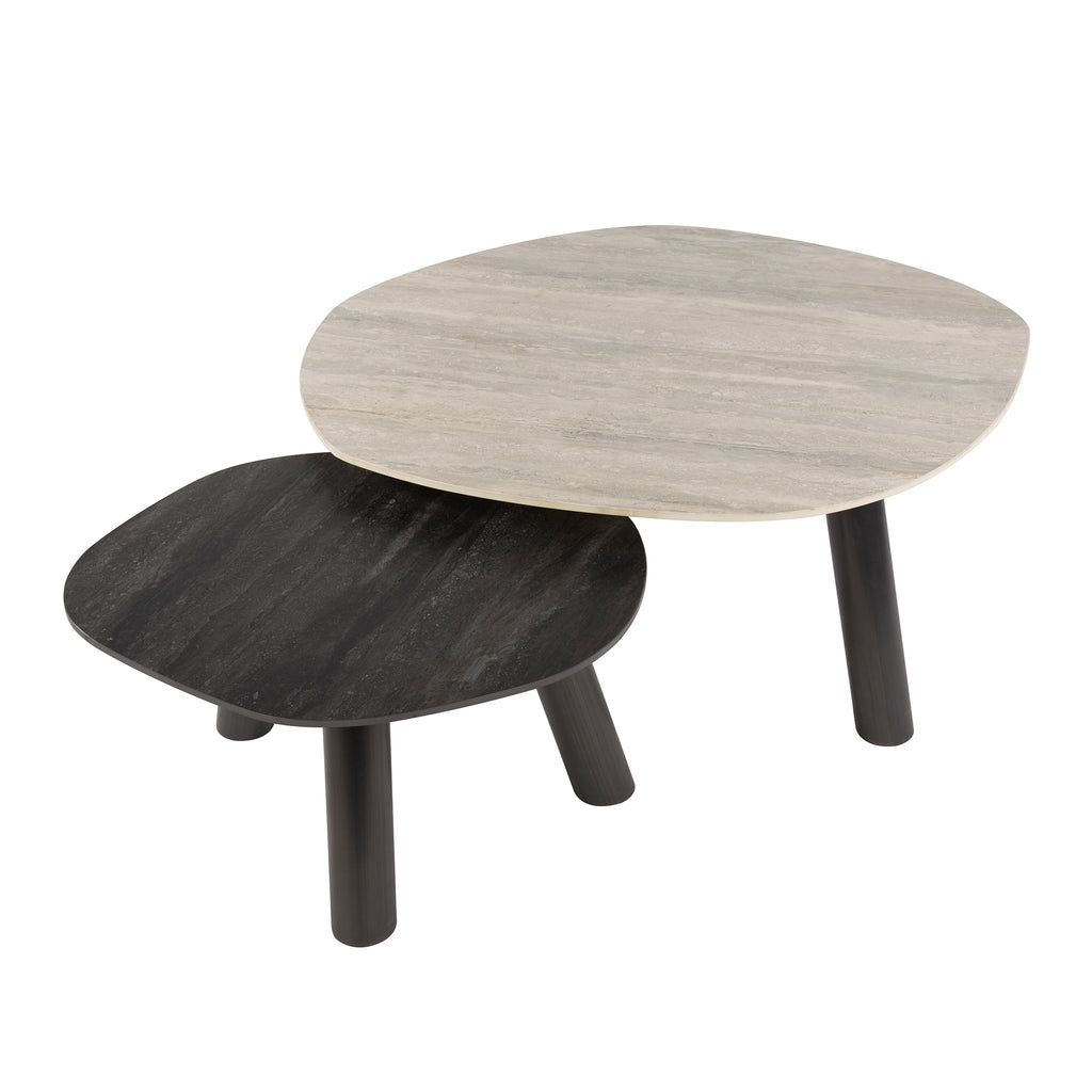 Couchtisch Twin Stamm 2er Set