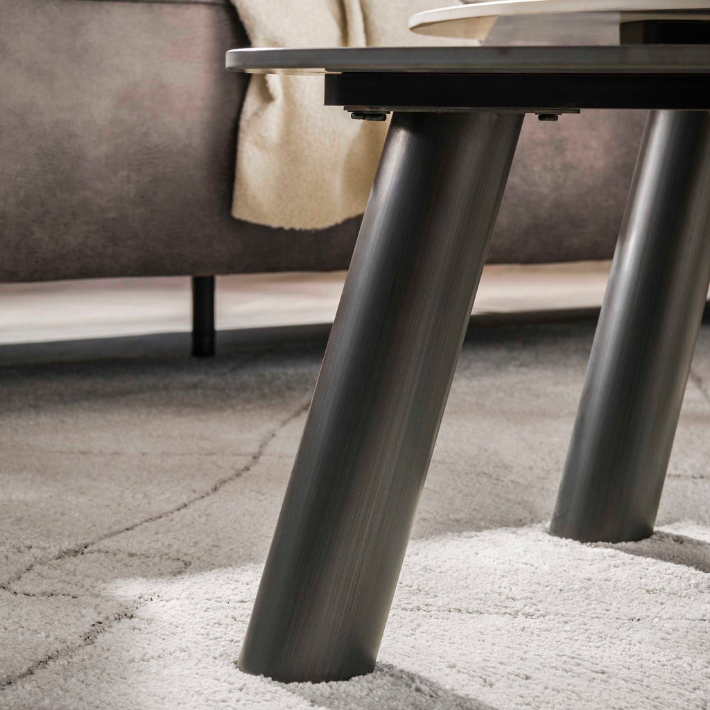 Couchtisch Twin Stamm 2er Set