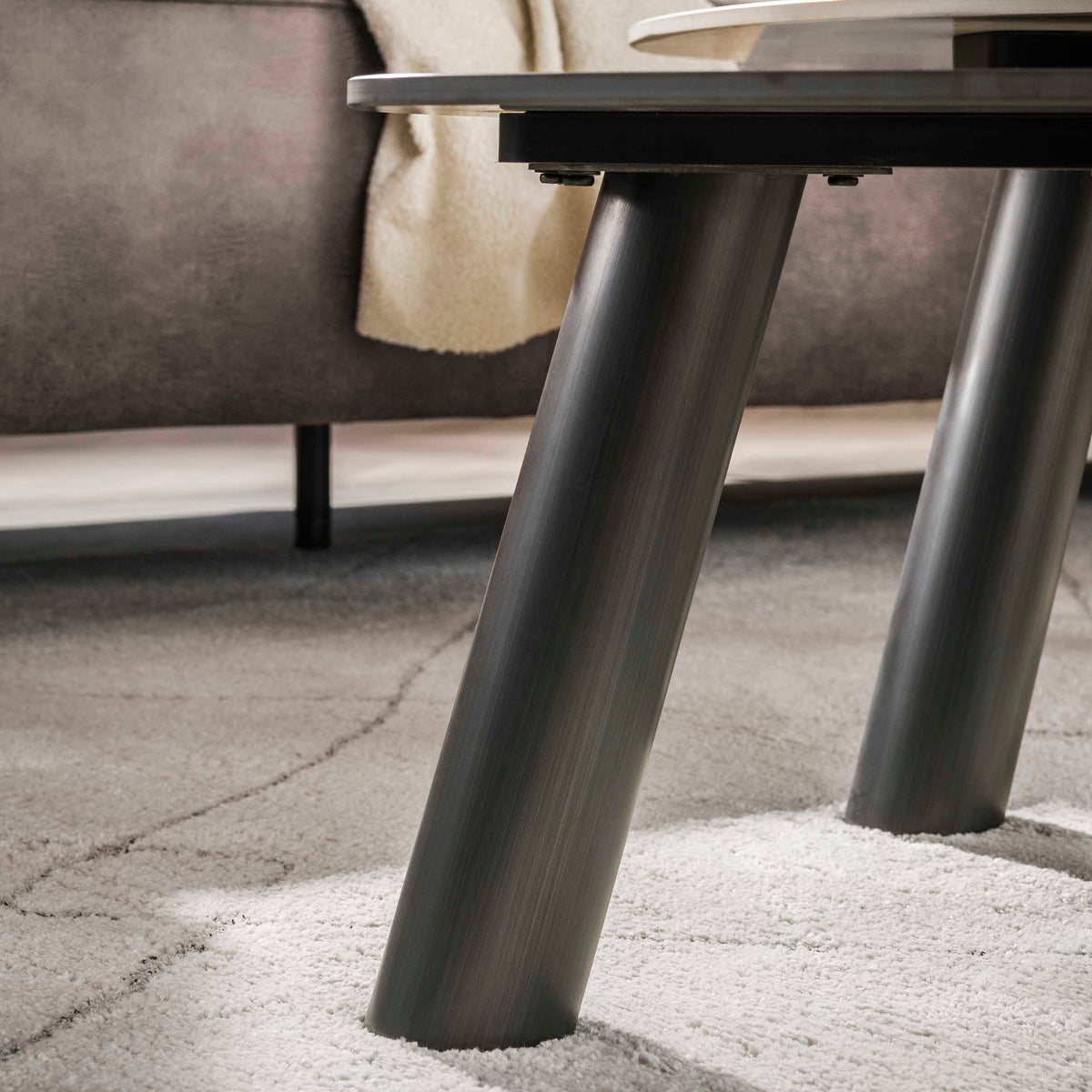 Couchtisch Twin Stamm 2er Set