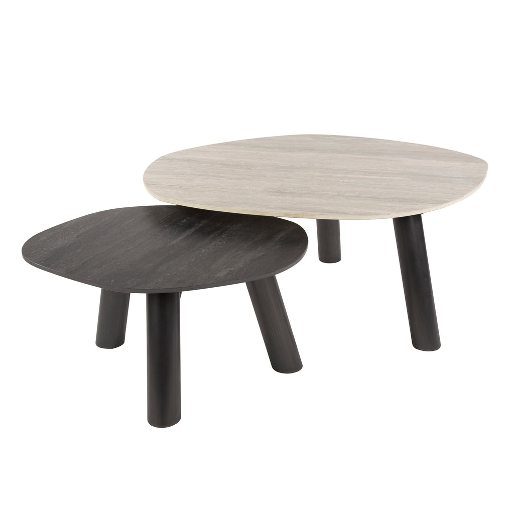 Couchtisch Twin Stamm 2er Set
