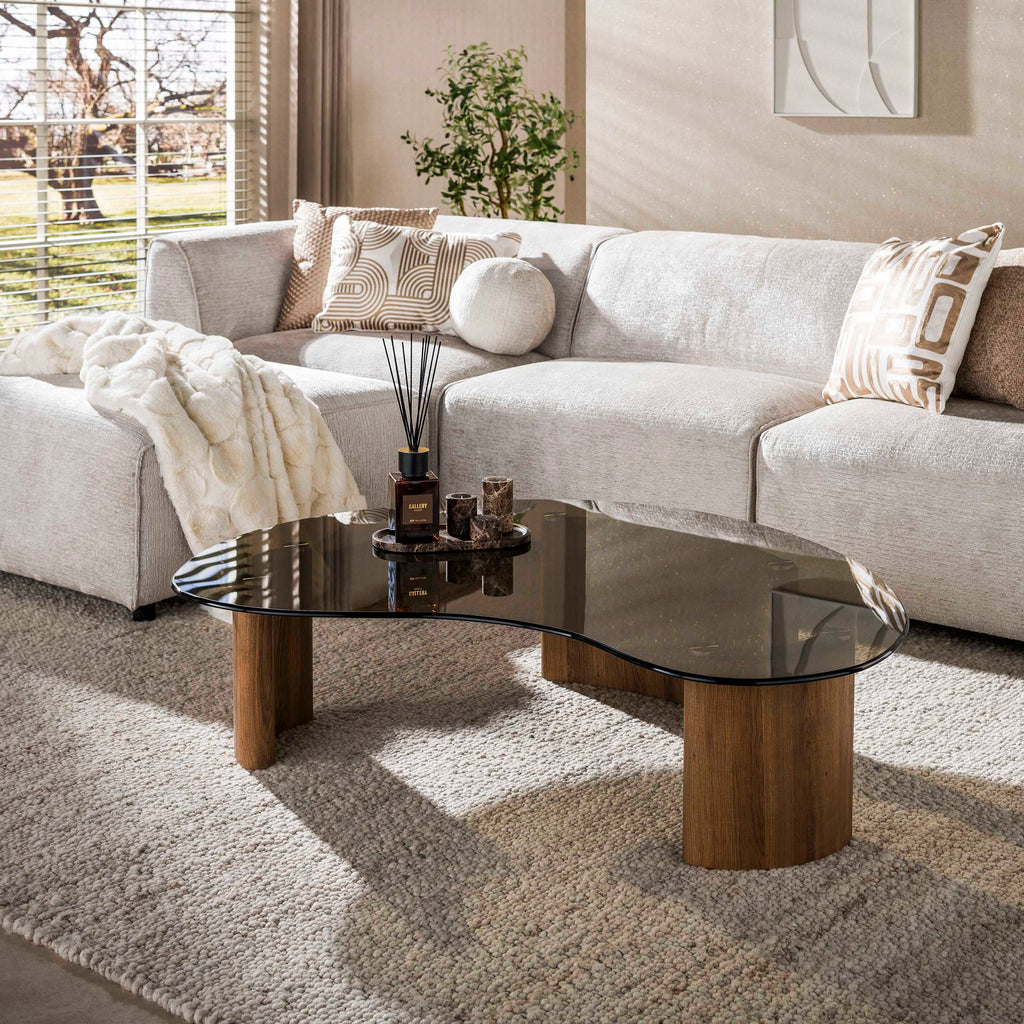 Couchtisch Tinto organisch 130cm