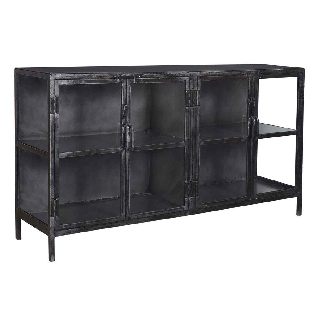 Sideboard Rift Metall 4 Türen