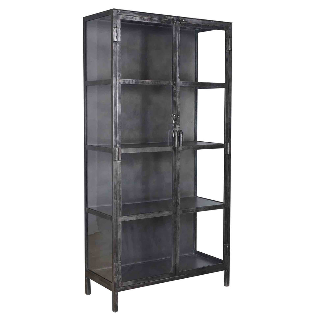 Vitrine Rift Metall 2 Türen