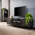 TV-Möbel Rift Metal 4 Türen