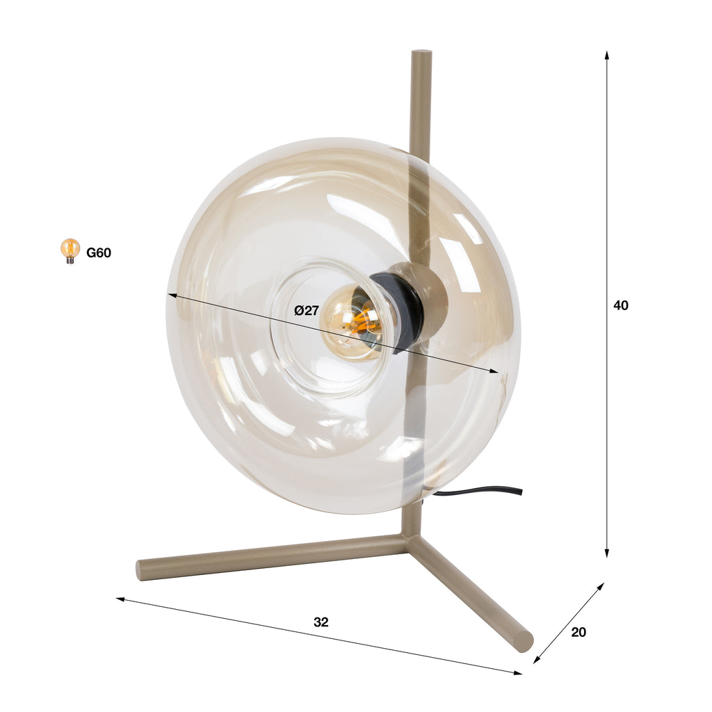 Table lamp E14 socket