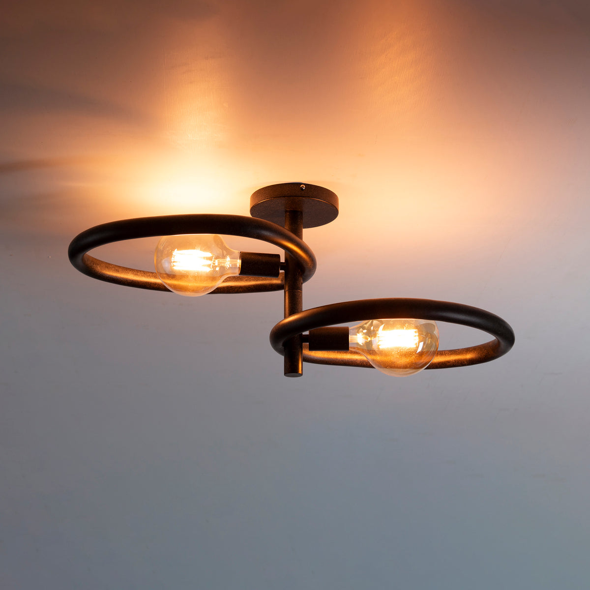 Ceiling Lamp Pebble 2-socket