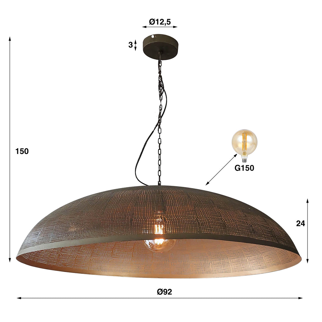 Pendelleuchte Cosmis 1-Fassung Ø90cm