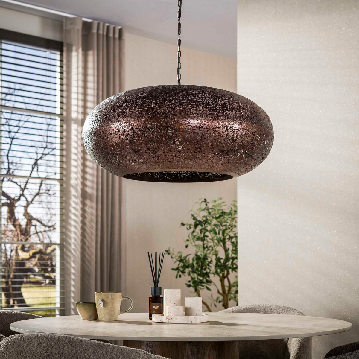 Pendelleuchte Cielo 1-flammig Ø68cm