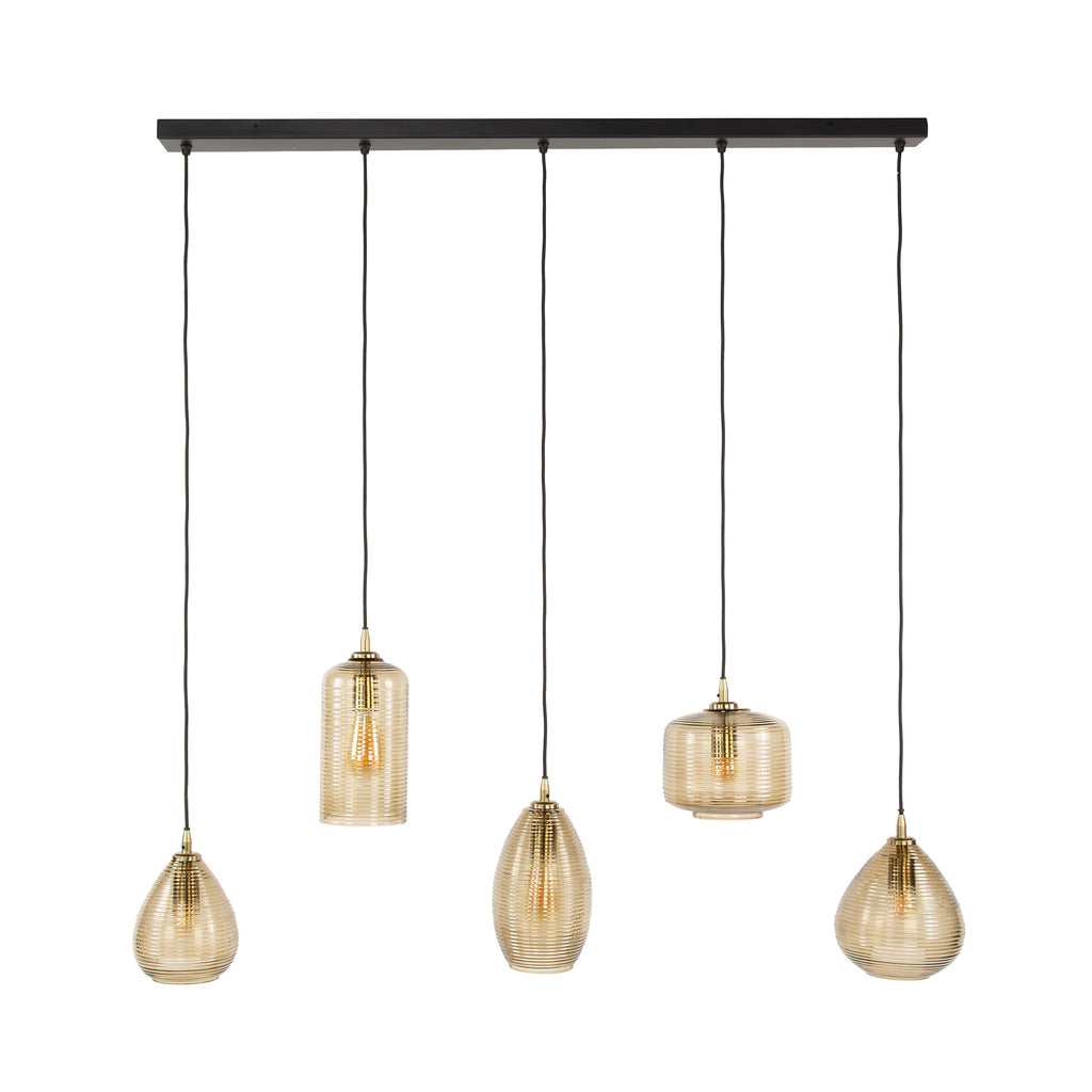 Pendelleuchte Stripe Horizontal 5-flammig