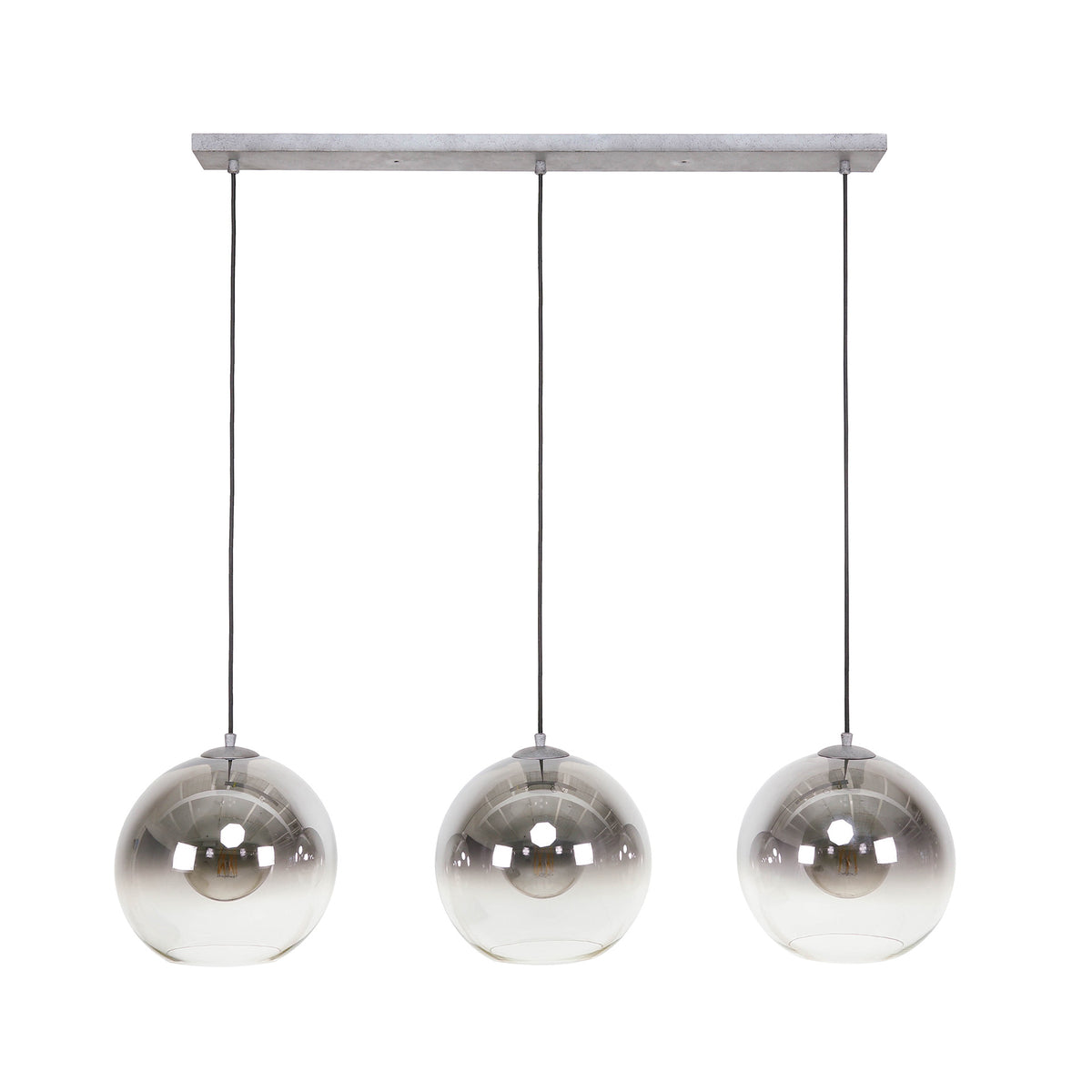 Pendelleuchte Bubble Shaded 3-Fassungen