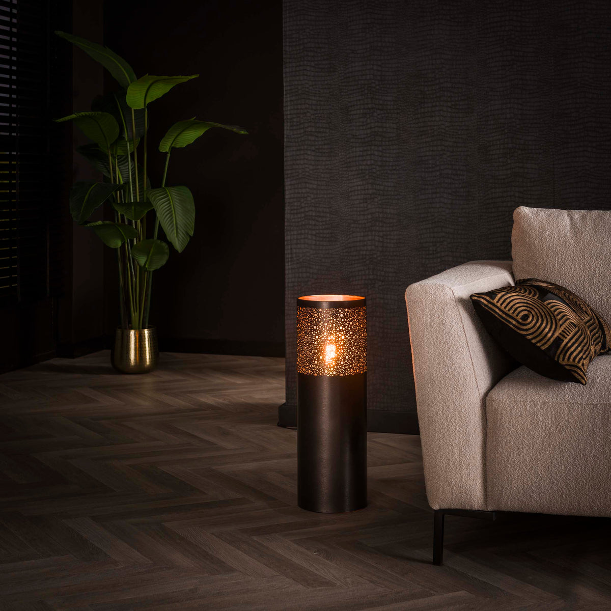 Stehleuchte Cylinder Glow 1-flammig 60cm