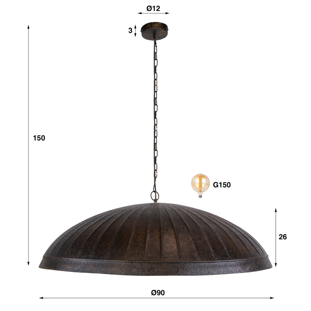 Pendelleuchte Guard 1-Fassung Ø90cm
