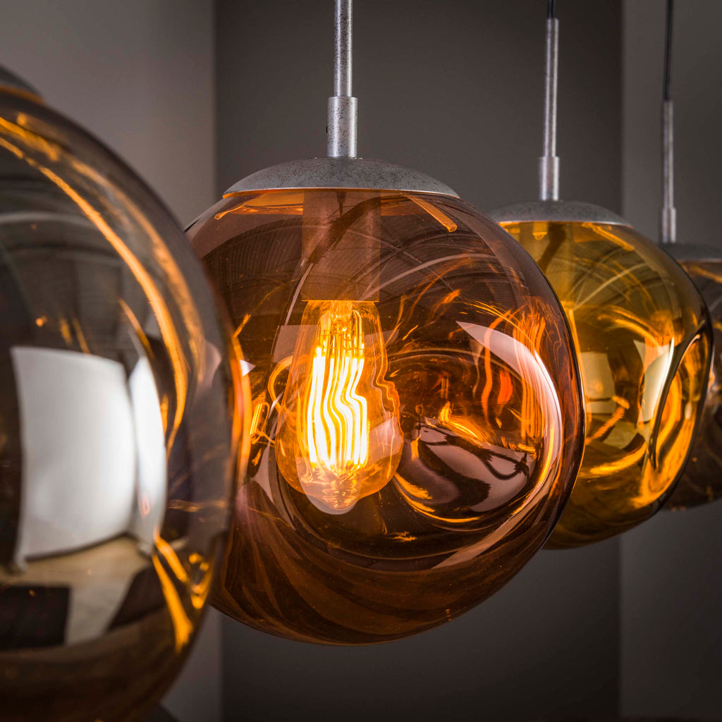 Pendant Lamp Stellar 4-Bulb Sockets