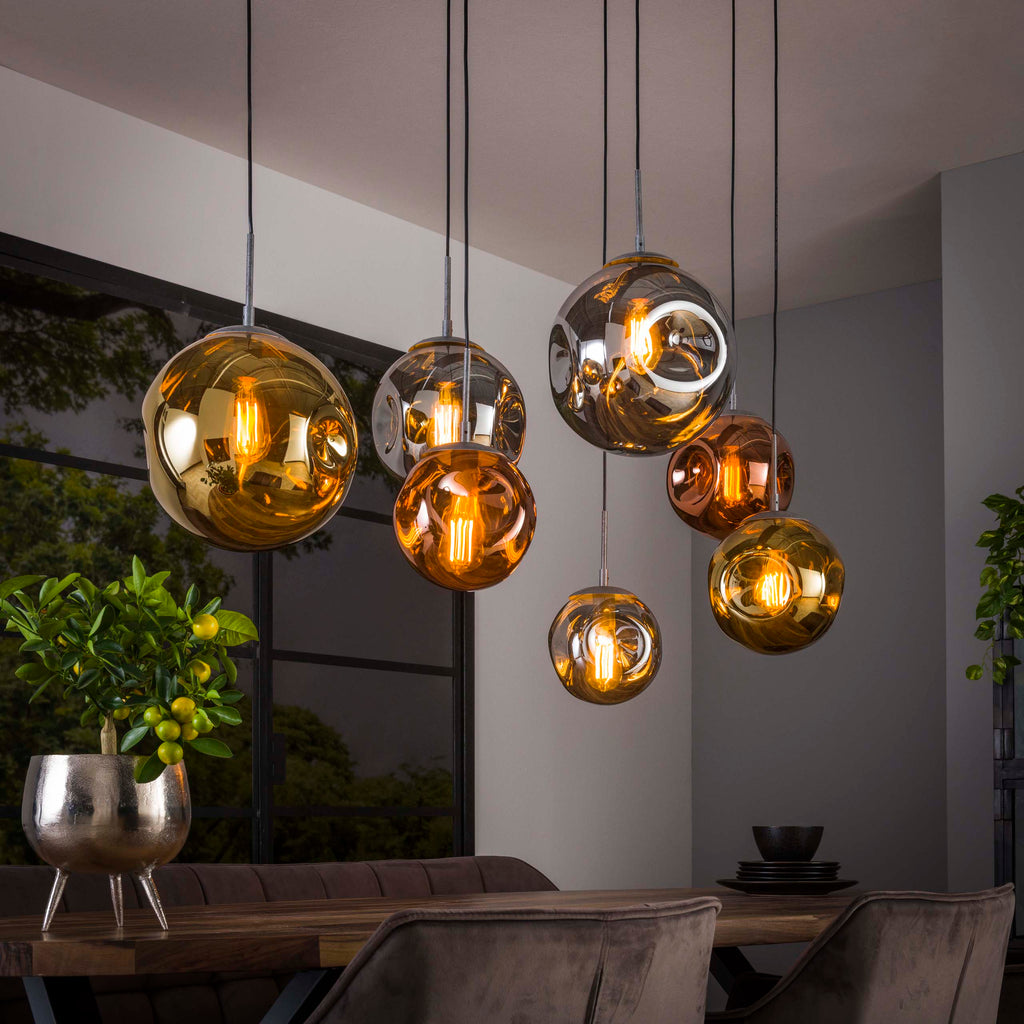 Pendant Light Stellar 4+3 Sockets