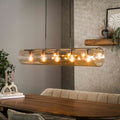 Pendelleuchte Tube Glass 5-flammig