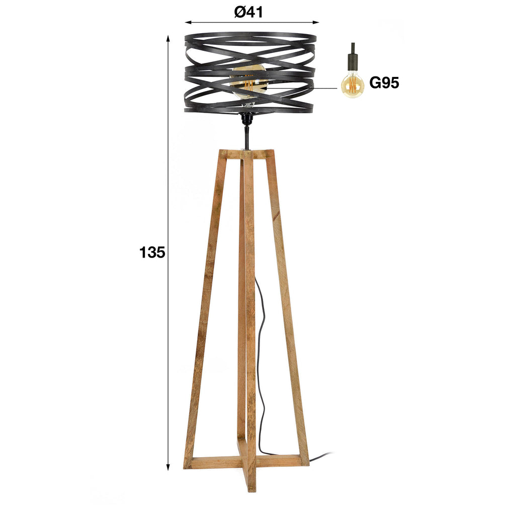 Stehleuchte Twist 1-flammig
