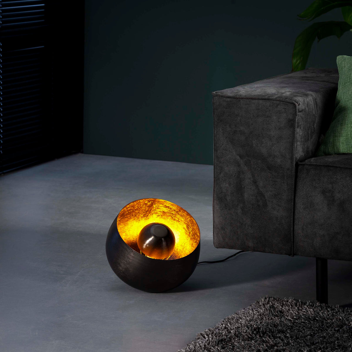 Tischleuchte Basket 1-flammig Ø28cm