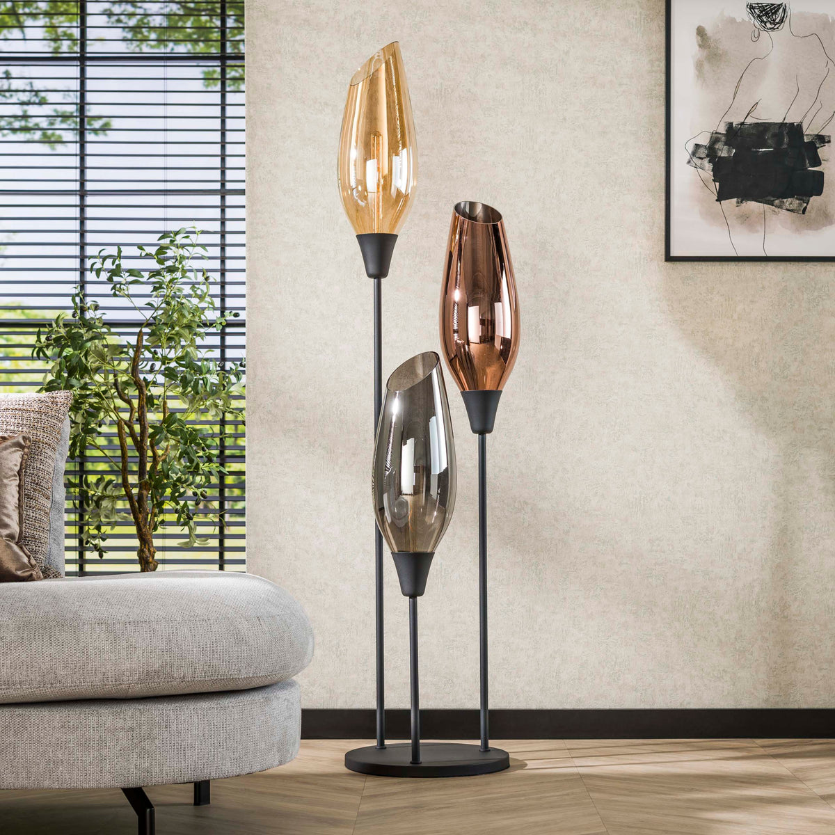 Stehleuchte Cocoon XL 3-flammig