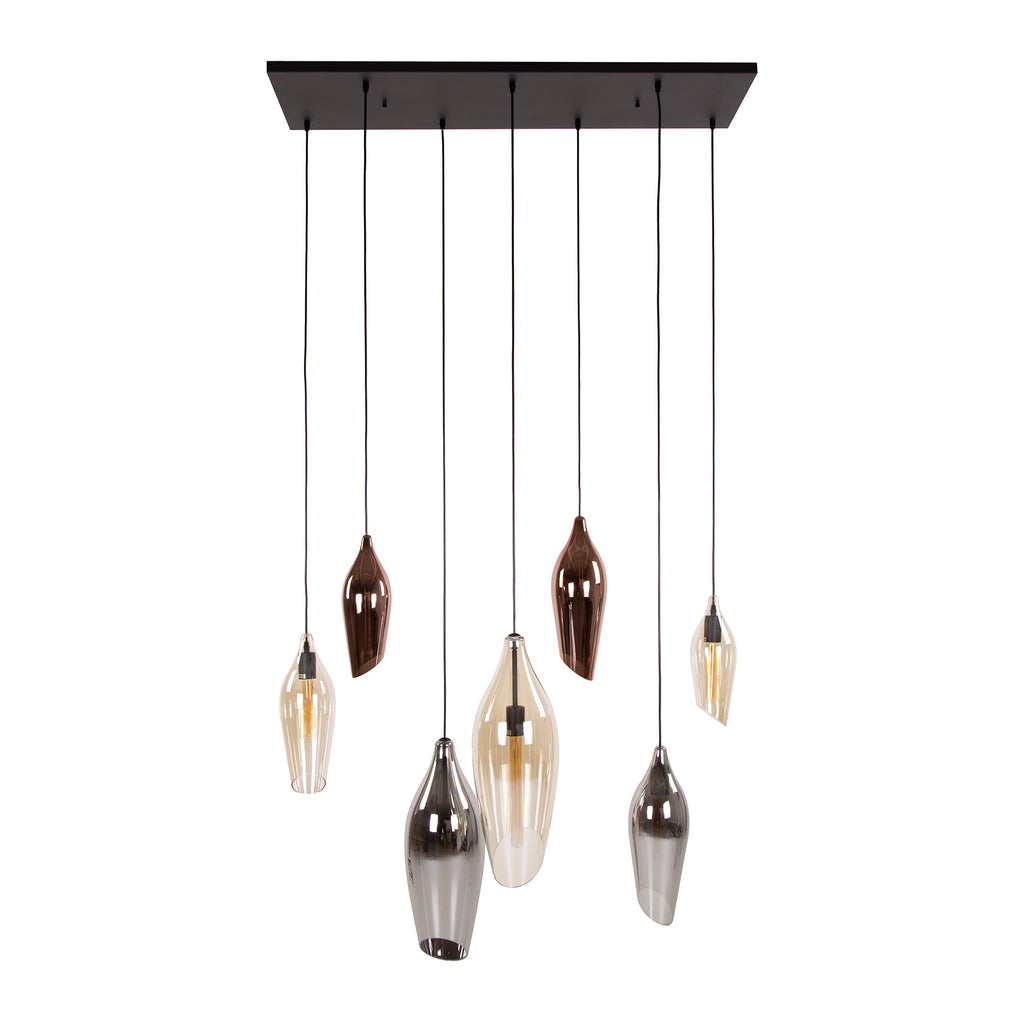 Pendelleuchte Cocoon 4+3-Fassungen