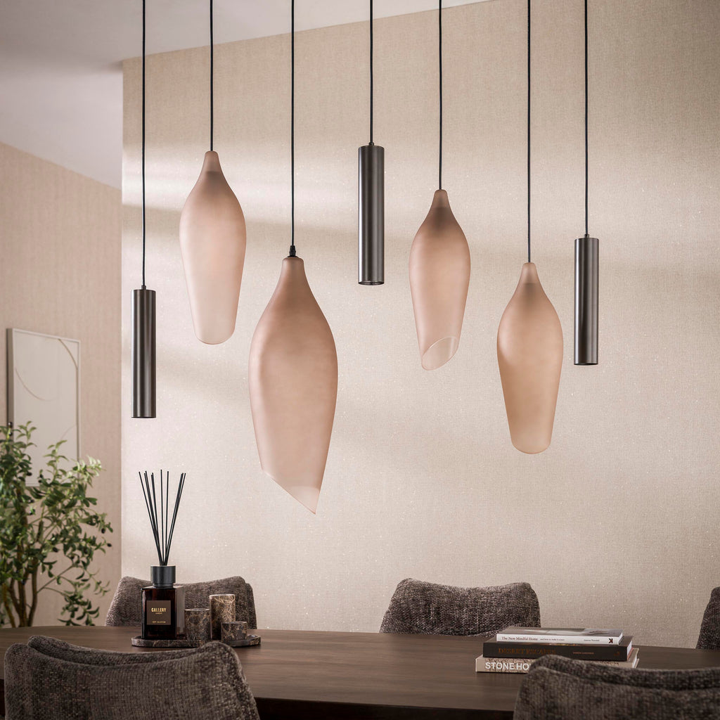Pendelleuchte Cocoon pendel 4+3-Fassungen