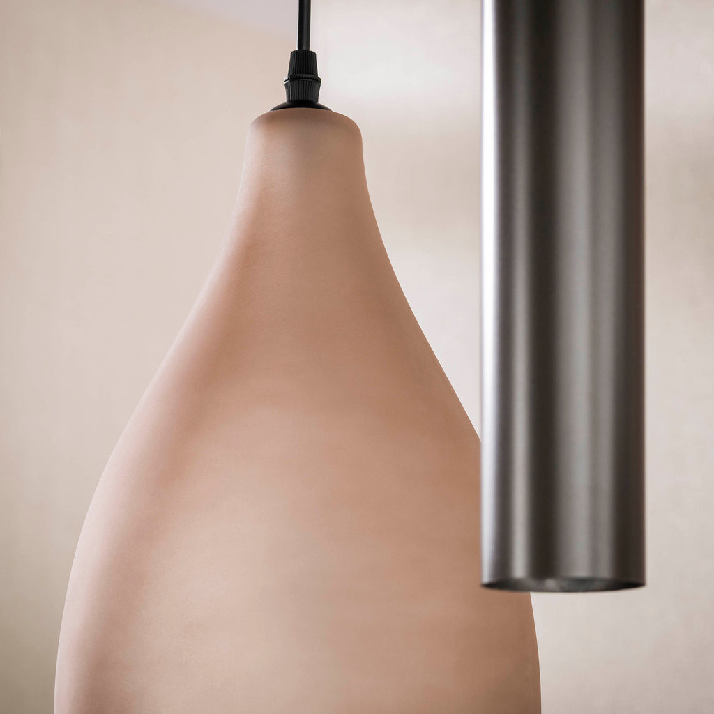 Pendelleuchte Cocoon pendel 4+3-Fassungen