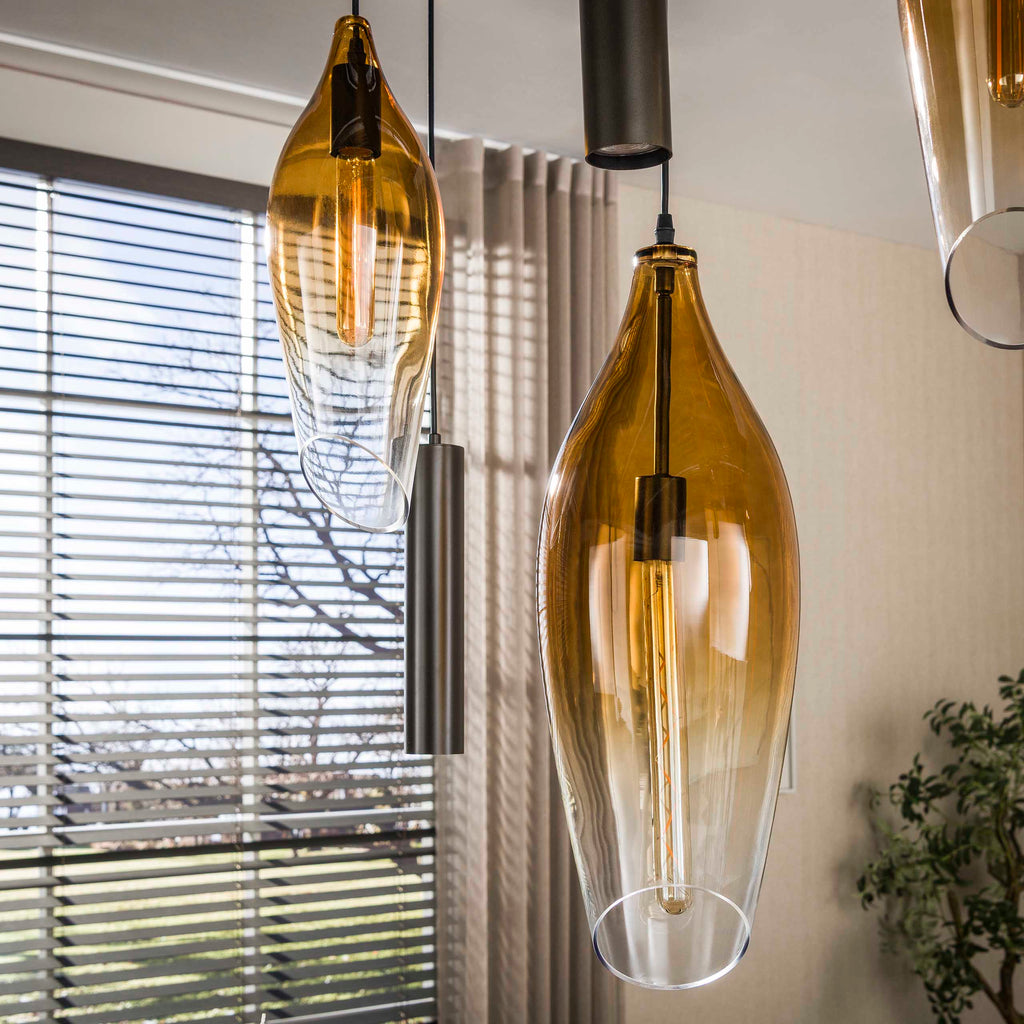 Pendelleuchte Cocoon pendel 4+3-Fassungen
