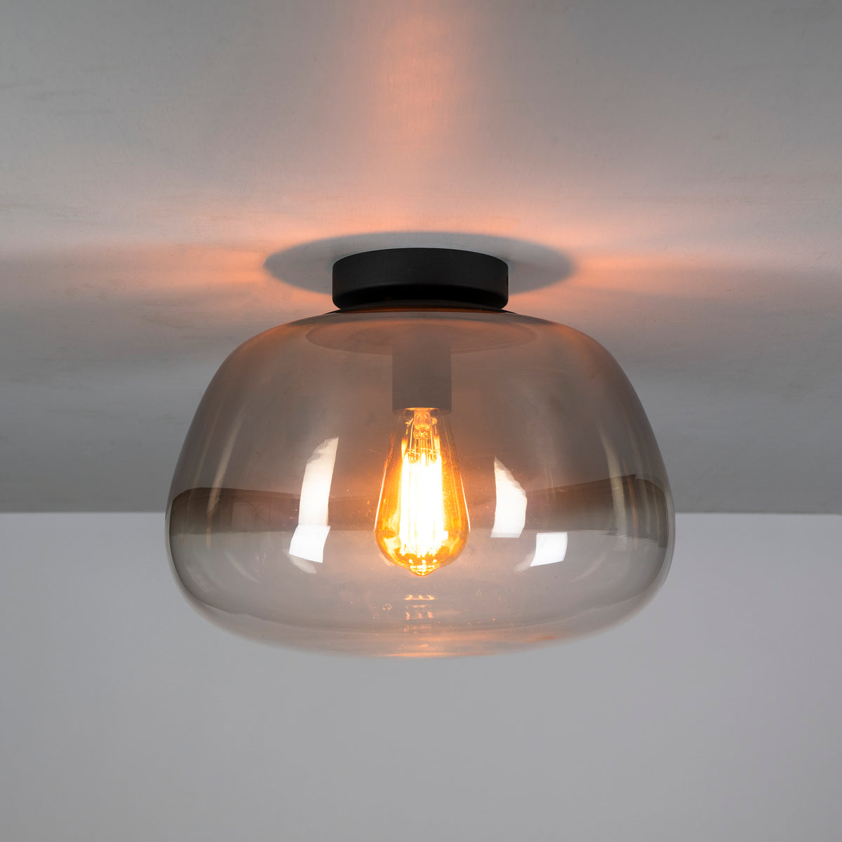 Pulse Shaded Ceiling Light 1-Socket