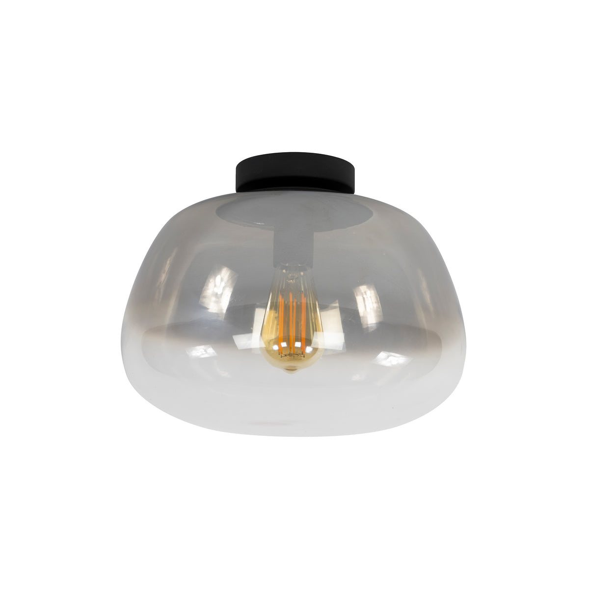 Pulse Shaded Ceiling Light 1-Socket