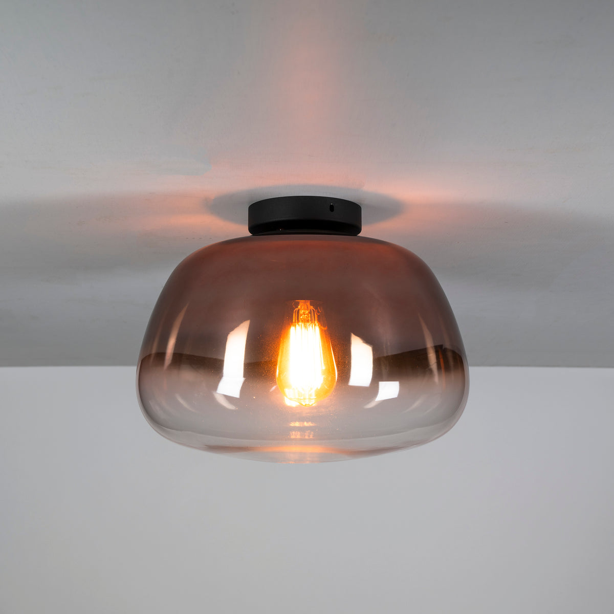 Pulse Shaded Ceiling Light 1-Socket