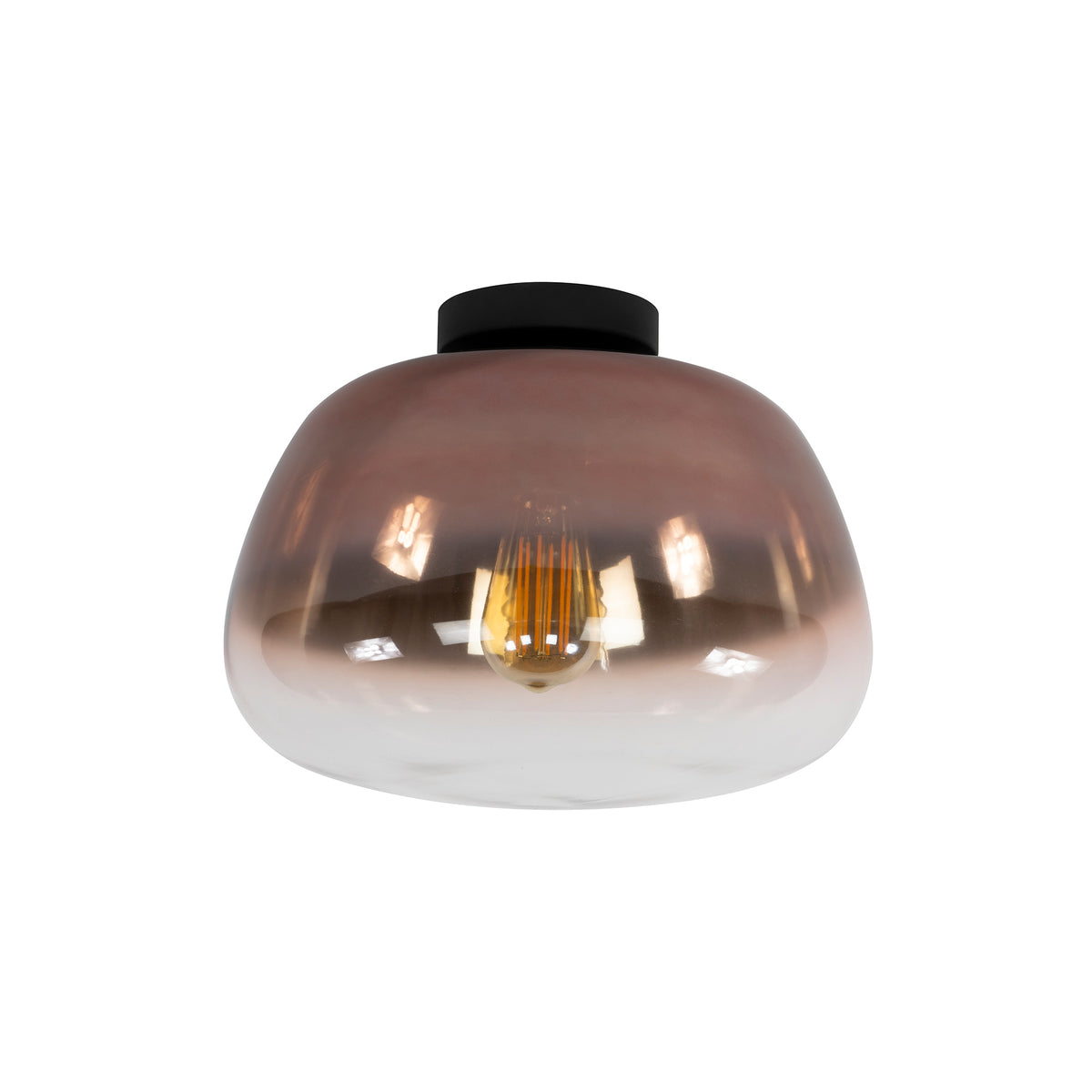 Pulse Shaded Ceiling Light 1-Socket