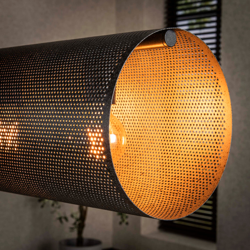 Pendelleuchte Tubon Mesh 7-flammig