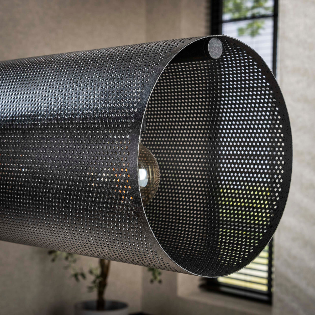 Pendelleuchte Tubon Mesh 7-flammig