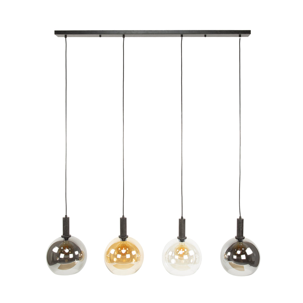 Pendelleuchte Sfera Tricolore 4-Fassungen