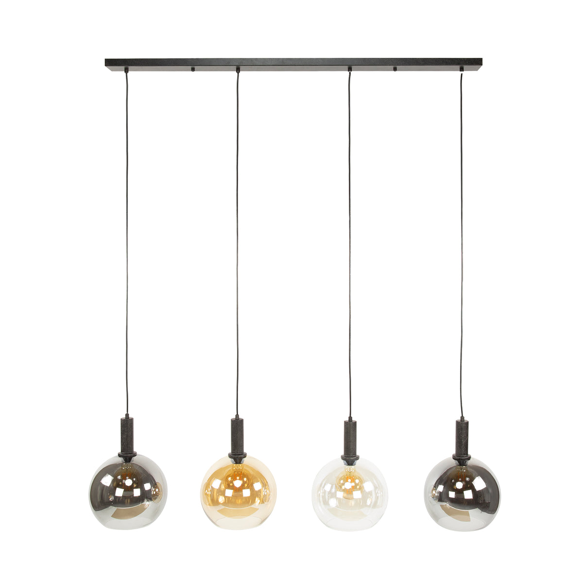 Pendelleuchte Sfera Tricolore 4-Fassungen