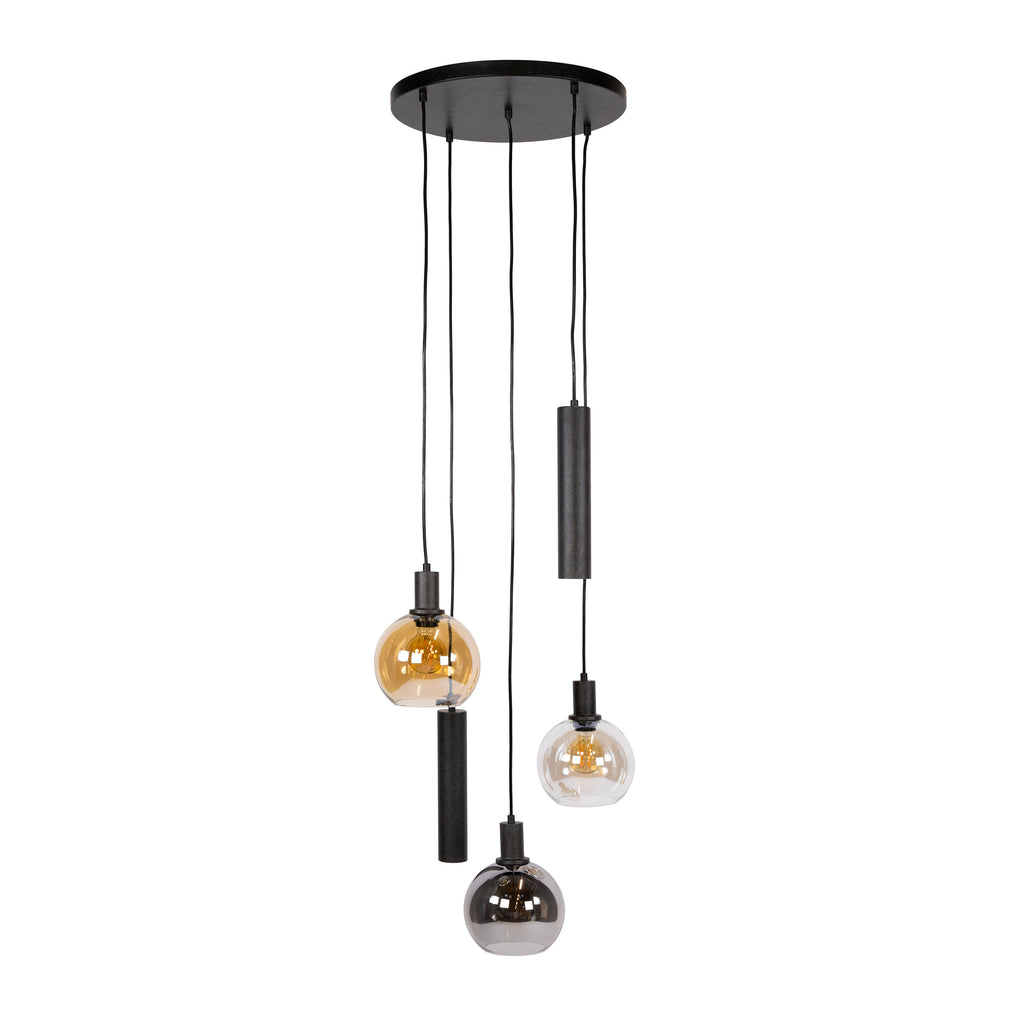 Pendelleuchte Sfera Tricolore gestuft 5-flammig