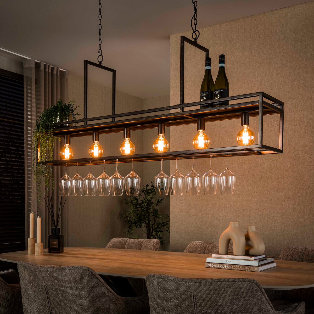 Pendant lamp Decorate 6-socket
