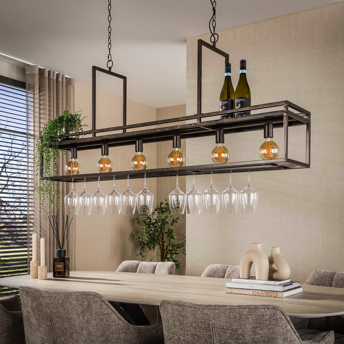 Pendant lamp Decorate 6-socket