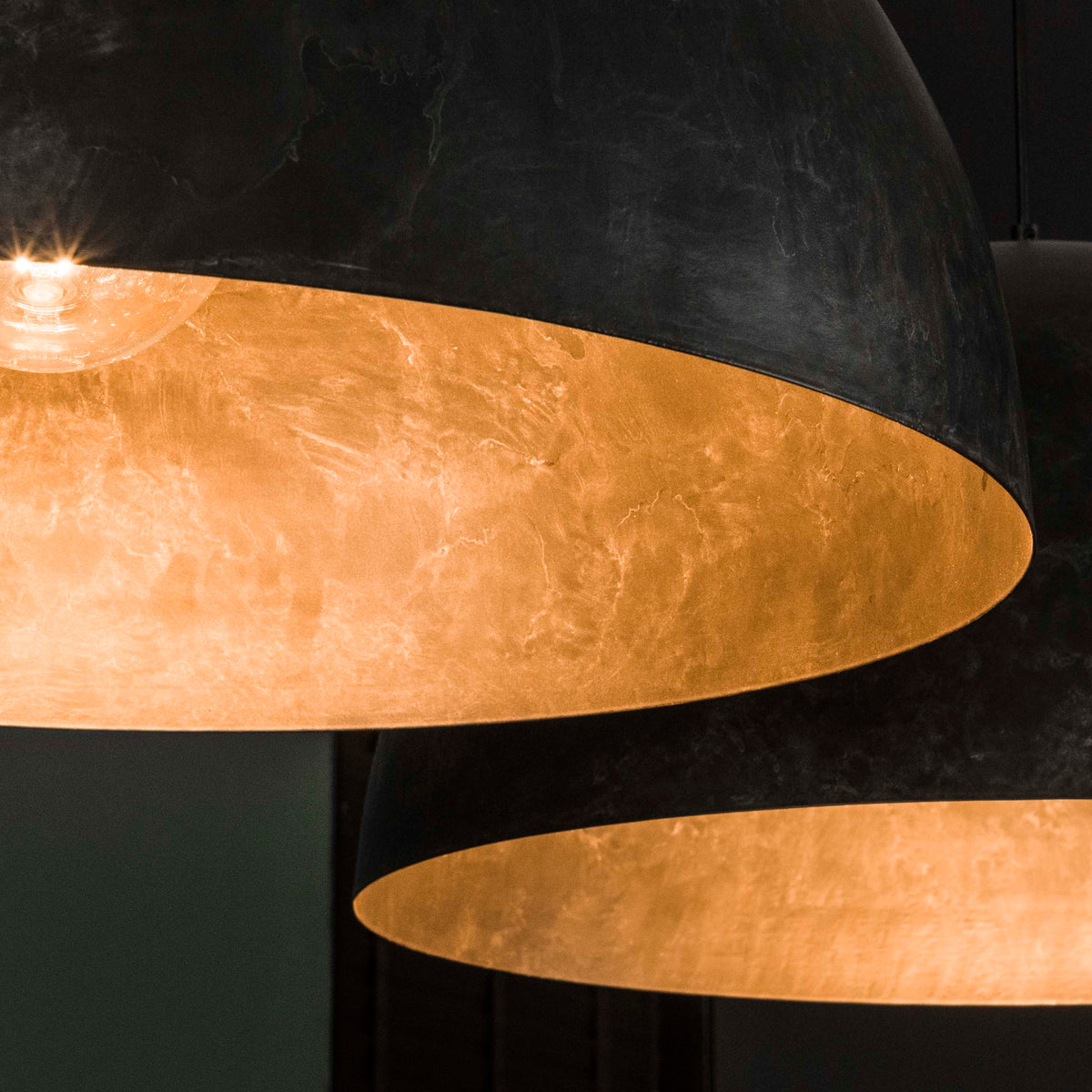 Pendant lamp Dome 2 sockets Ø60cm
