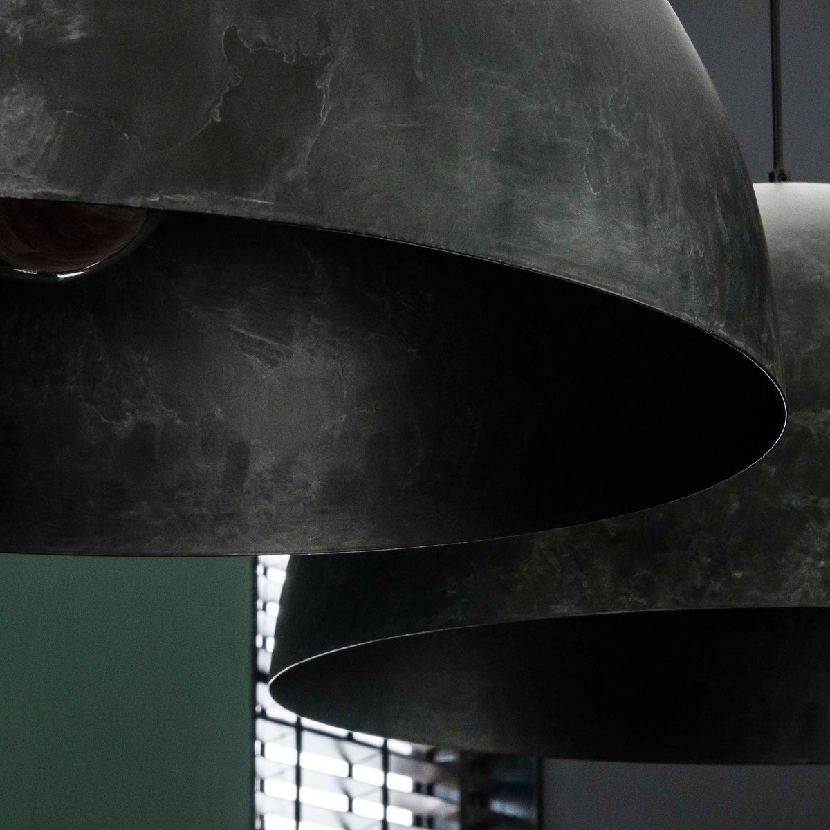 Pendant lamp Dome 2 sockets Ø60cm