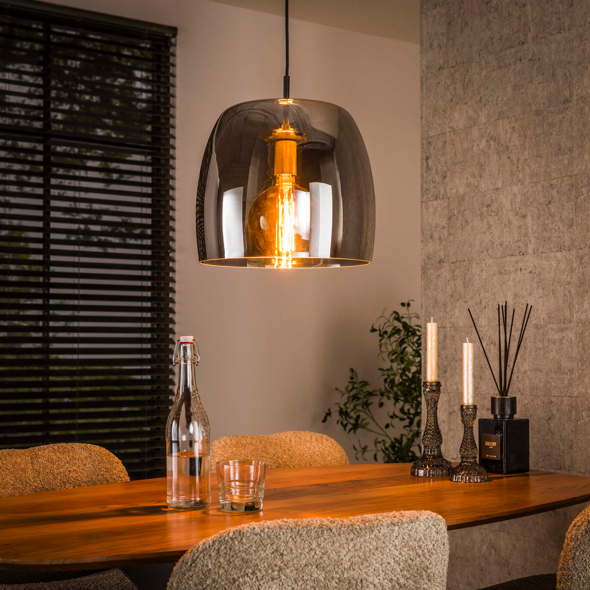 Pendelleuchte Drift Glass 1-flammig