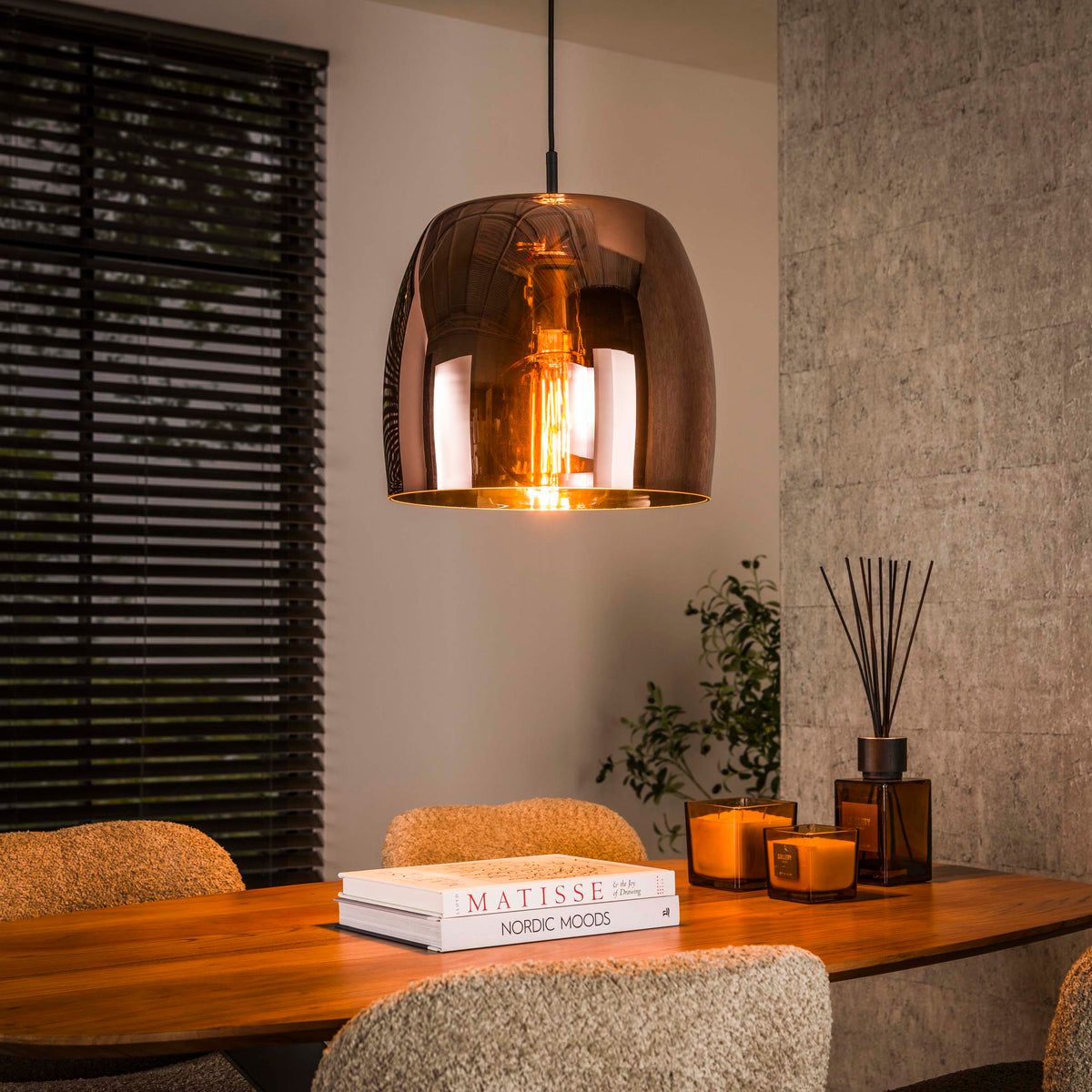 Pendelleuchte Drift Glass 1-flammig