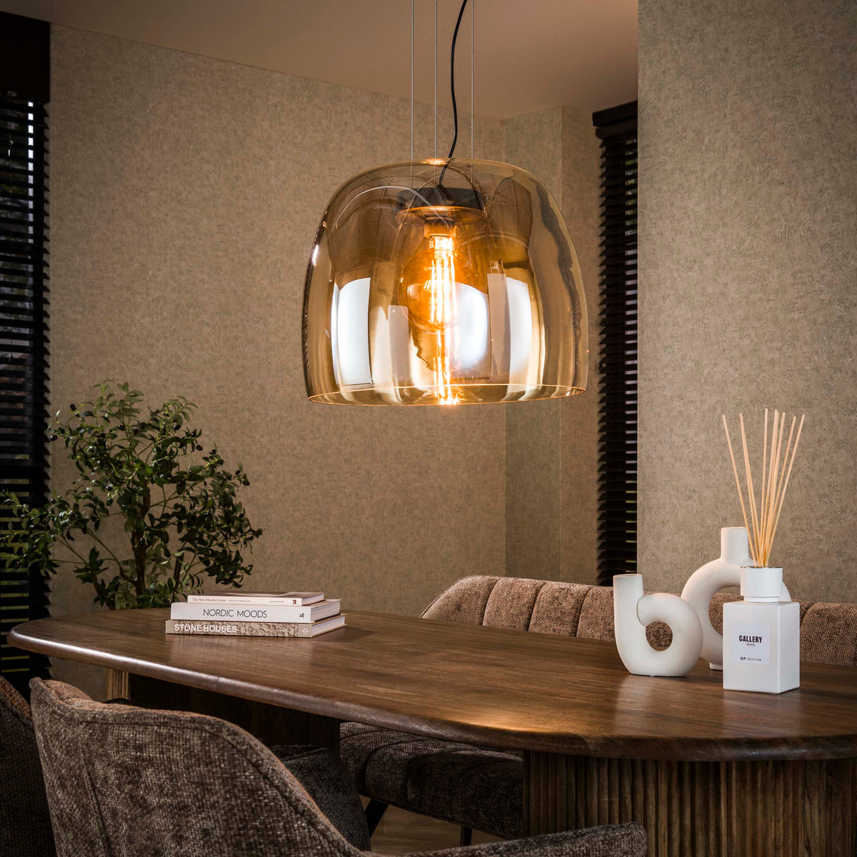 Pendelleuchte Drift Glass XL 1-Fassung