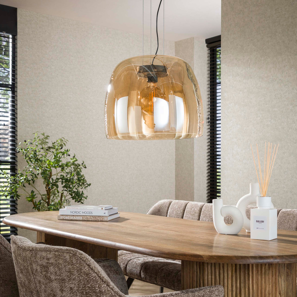 Pendelleuchte Drift Glass XL 1-Fassung