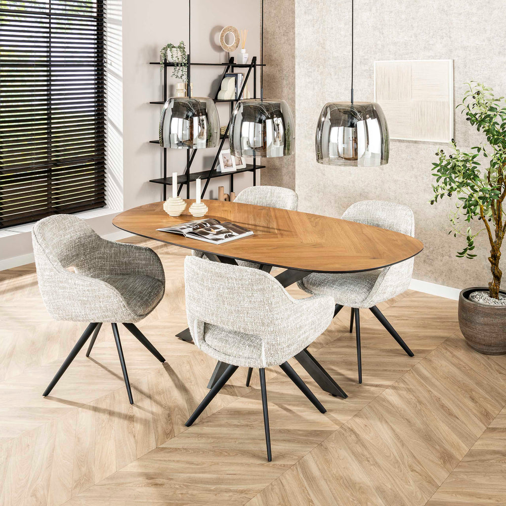 Pendelleuchte Drift Glass 3-Fassungen