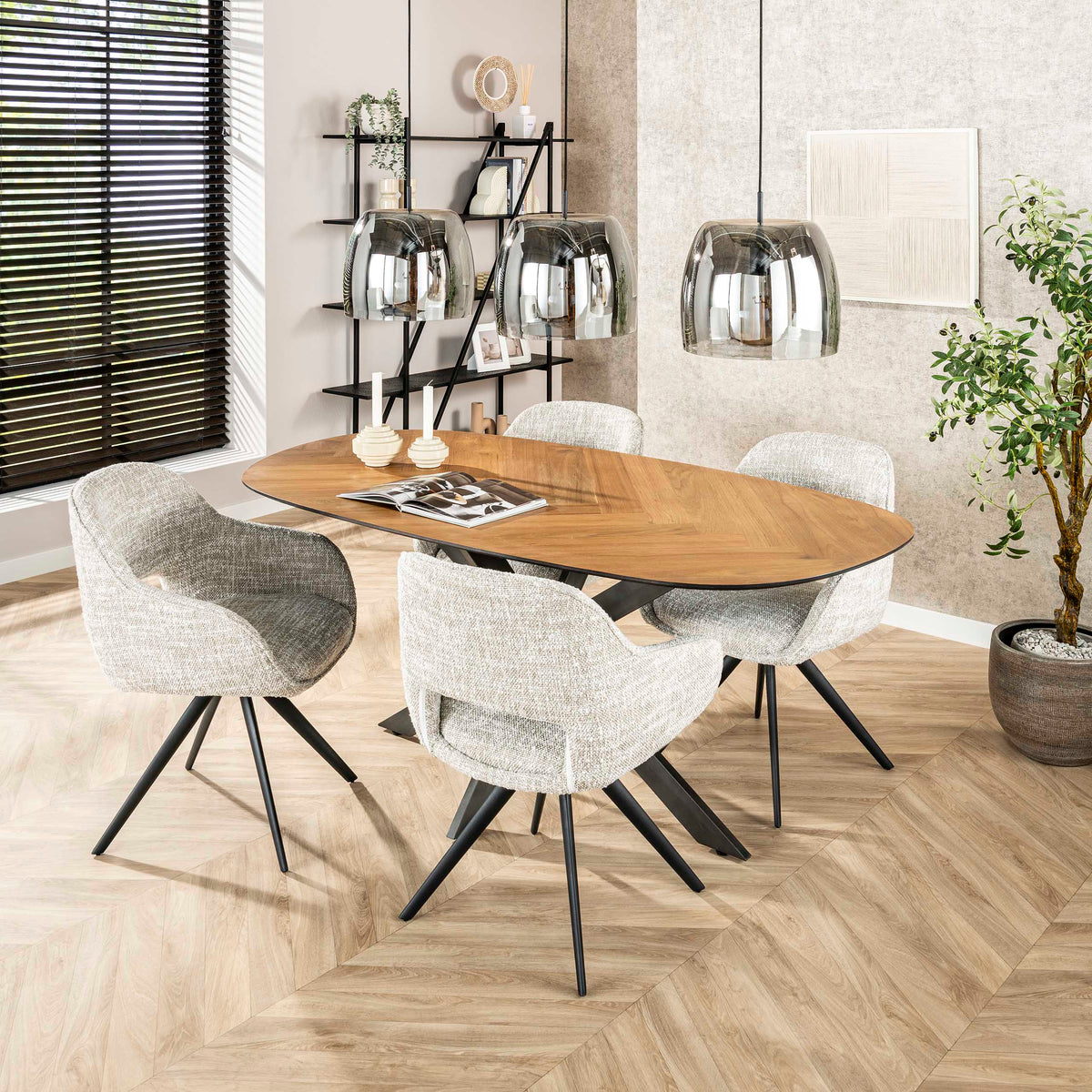 Pendelleuchte Drift Glass 3-Fassungen