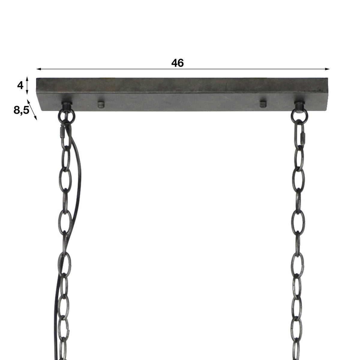 Pendelleuchte Cylinder Wire 2-Fassungen