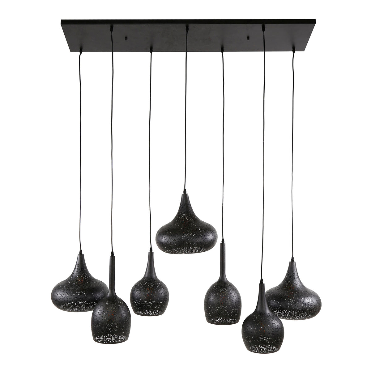 Pendant Lamp Zip 4+3 Sockets