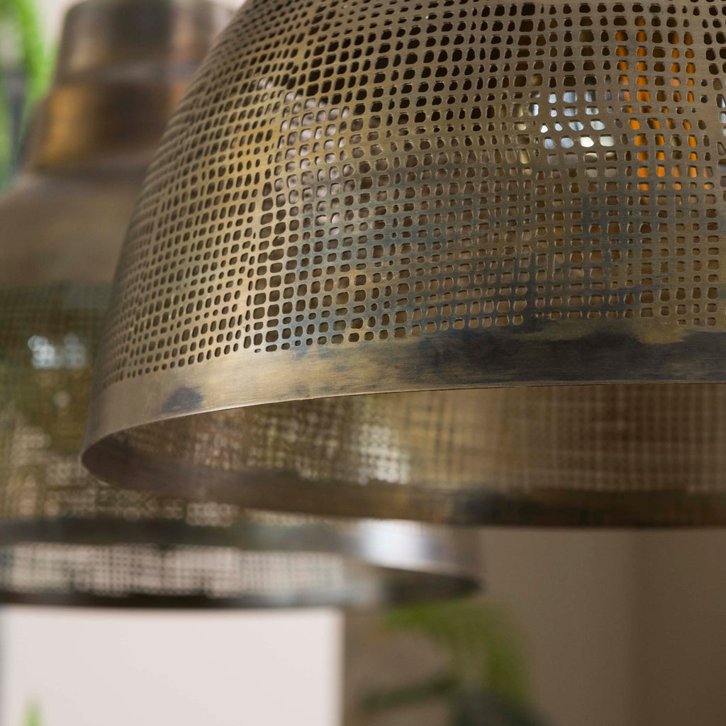 Pendant lamp Screen 2 sockets