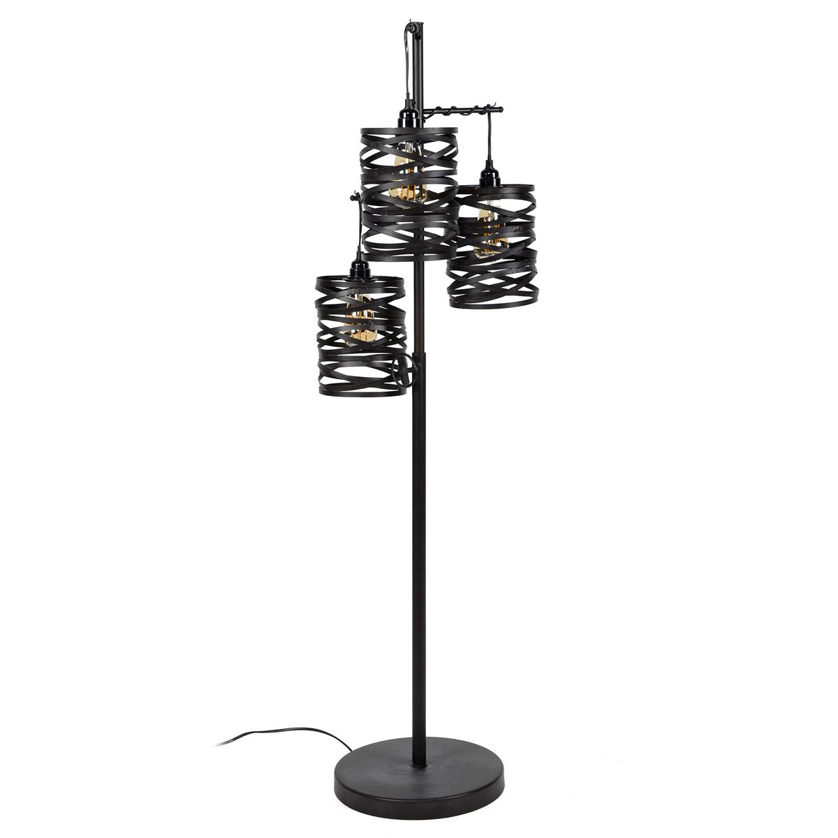 Stehleuchte Spindle, 3-flammig